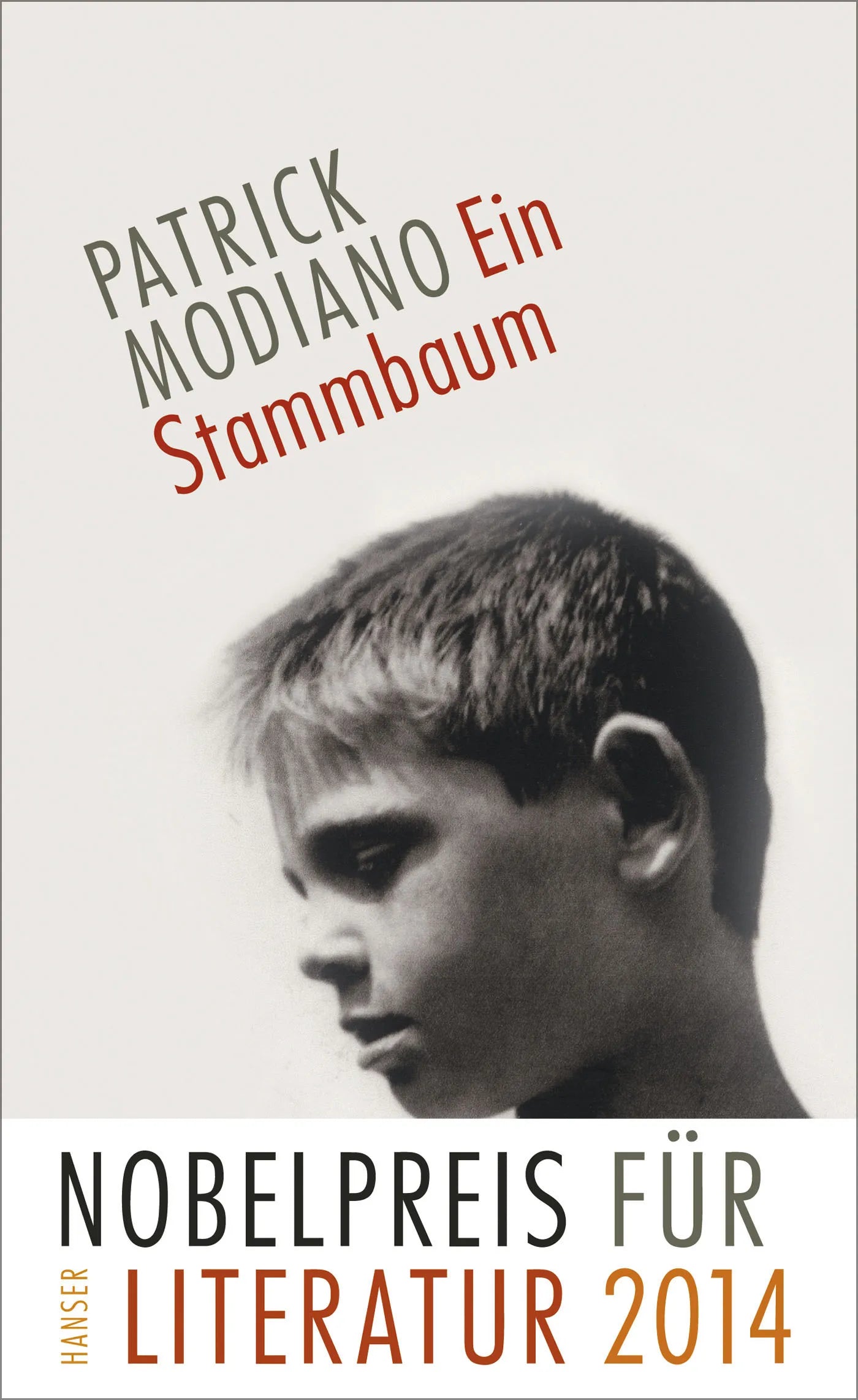 Buchcover von 'Ein Stammbaum' - Gebundene Ausgabe von Patrick Modiano