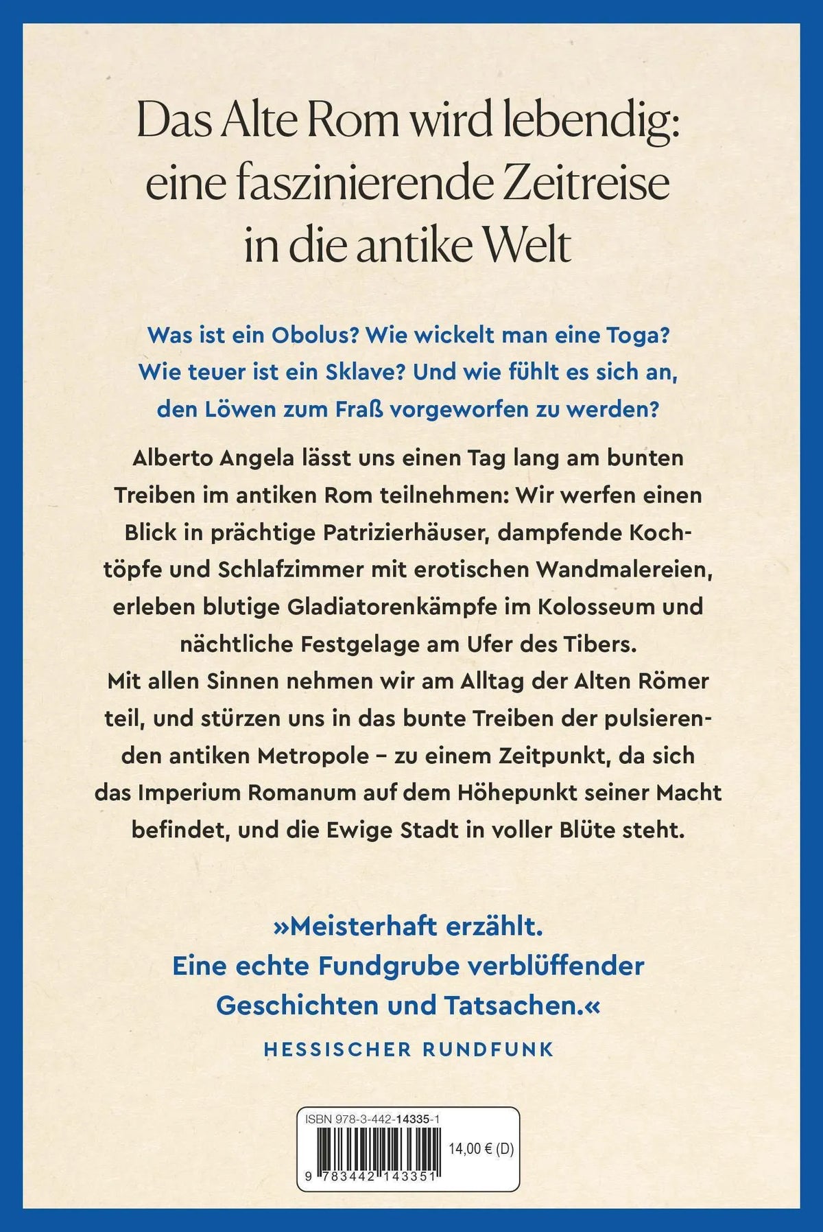 Detailansicht: Ein Tag im Alten Rom (Taschenbuch)