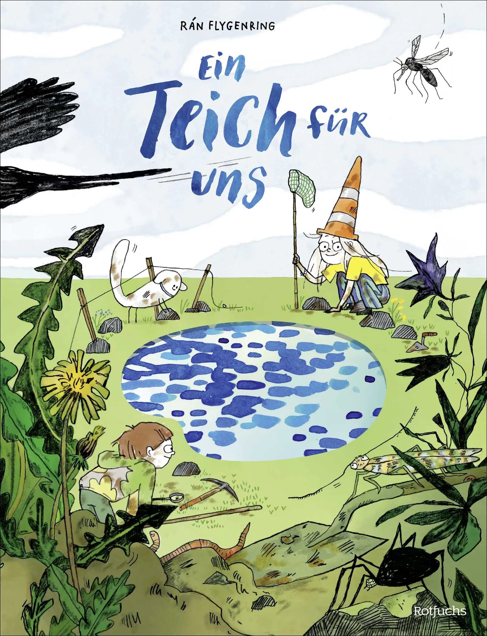 Buchcover von 'Ein Teich für uns' - Gebundene Ausgabe von Rán Flygenring
