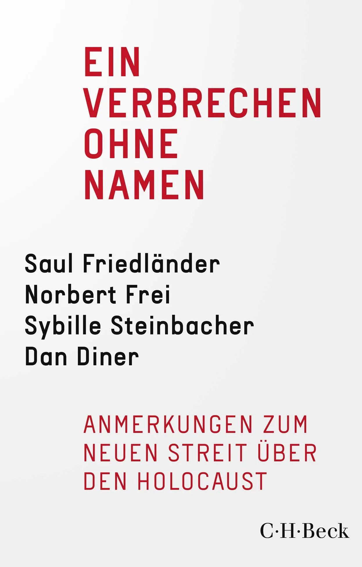Buchcover von 'Ein Verbrechen ohne Namen' - Taschenbuch von Saul Friedländer