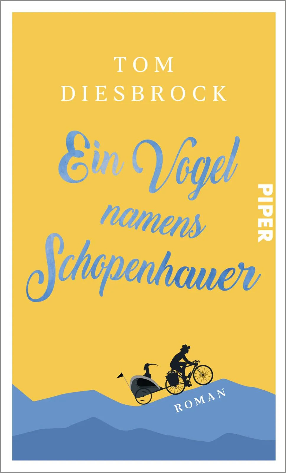 Buchcover von 'Ein Vogel namens Schopenhauer' - Gebundene Ausgabe von Tom Diesbrock