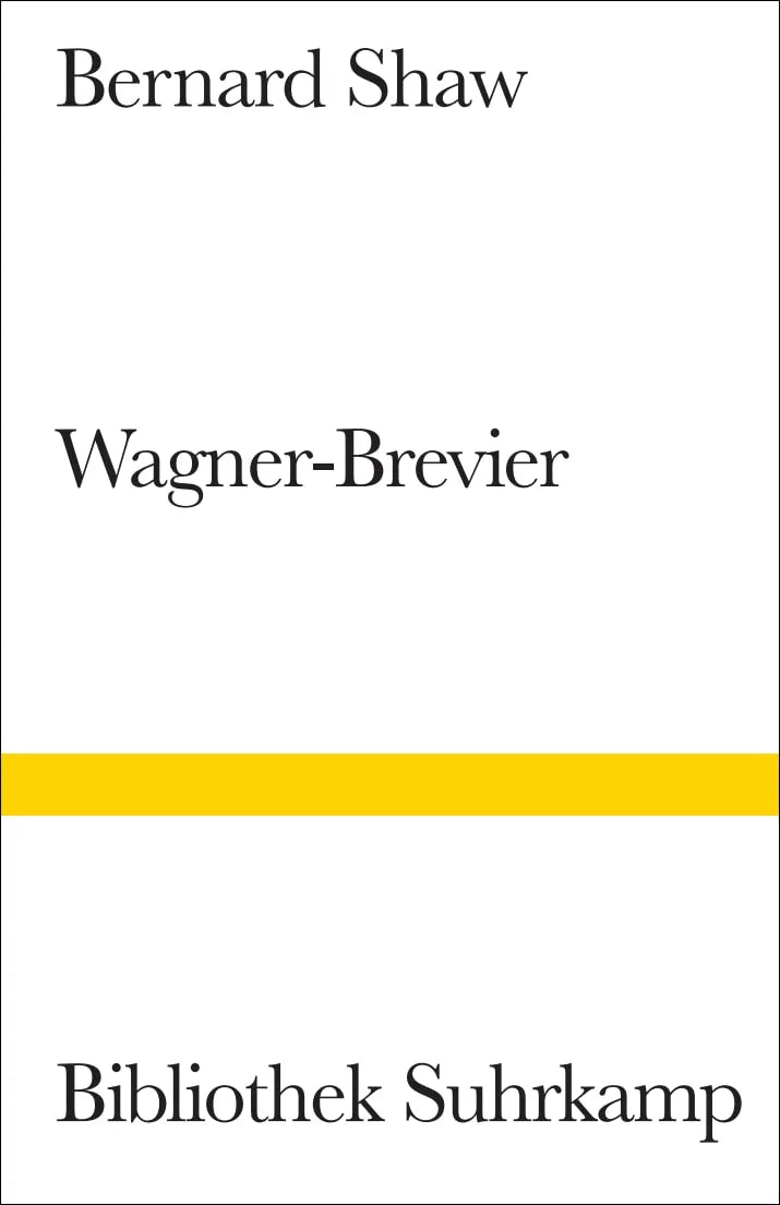 Buchcover von 'Ein Wagner-Brevier' - Gebundene Ausgabe von George Bernard Shaw