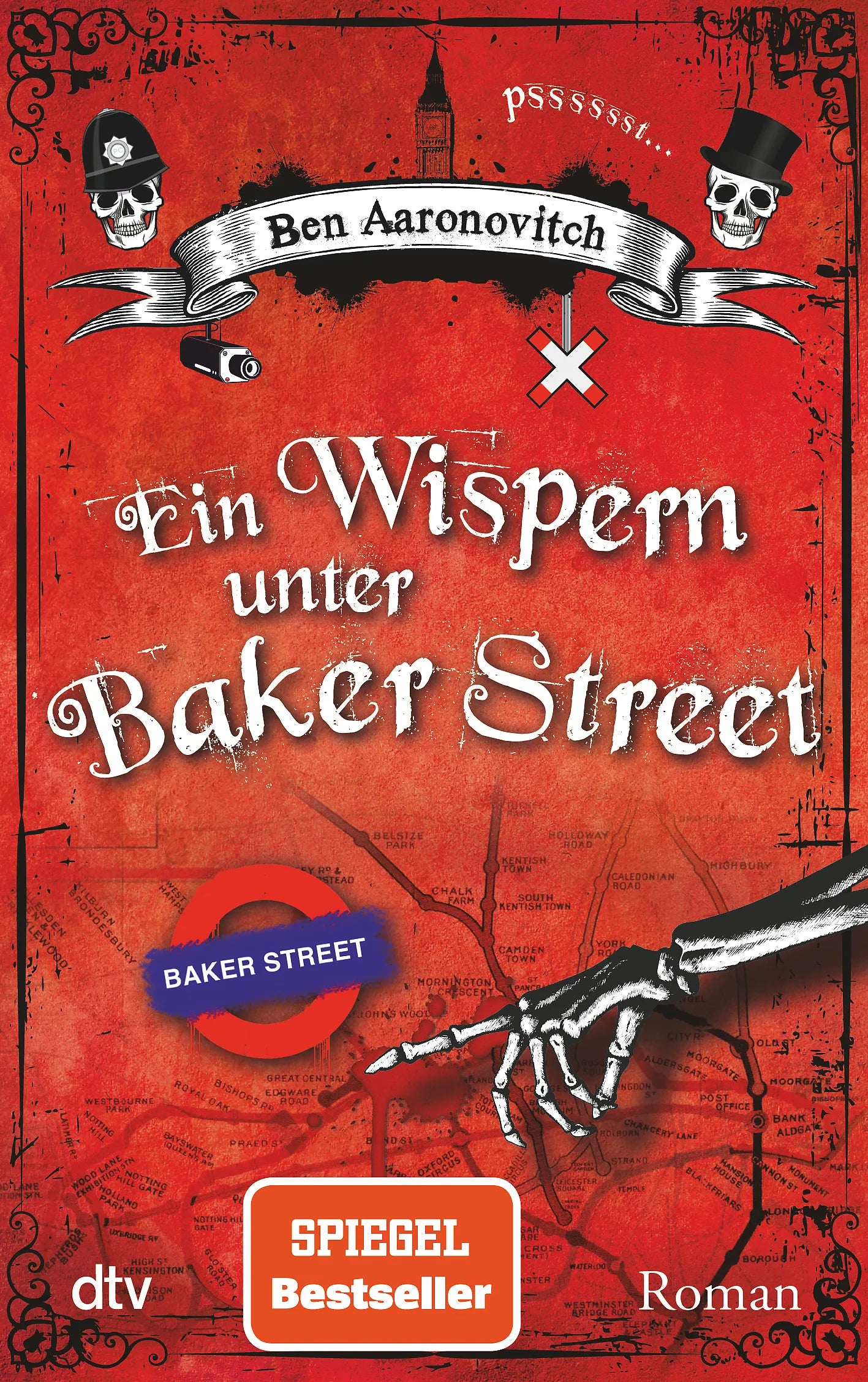 Buchcover von 'Ein Wispern unter Baker Street' - Taschenbuch von Ben Aaronovitch