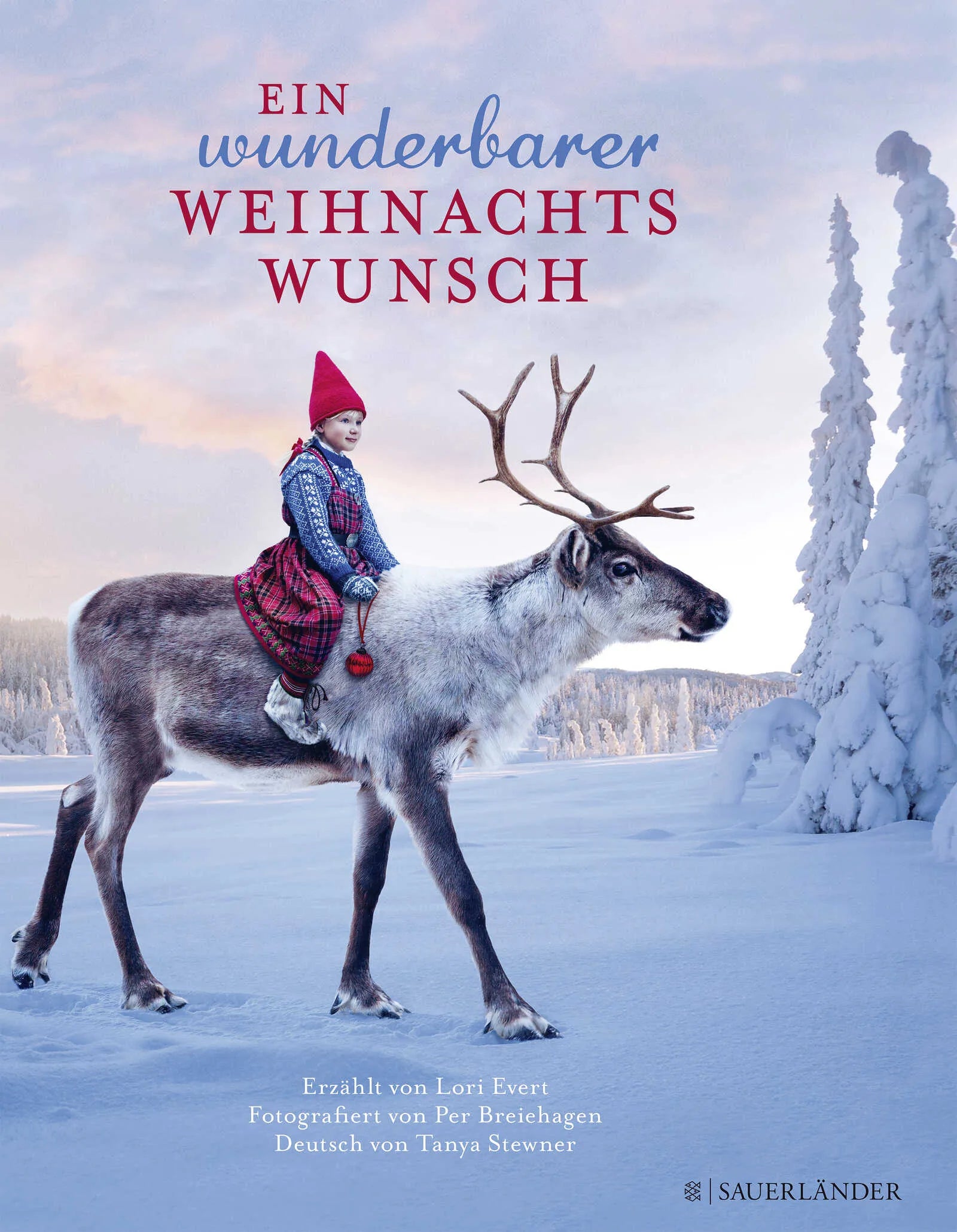 Buchcover von 'Ein wunderbarer Weihnachtswunsch' - Gebundene Ausgabe von Lori Evert
