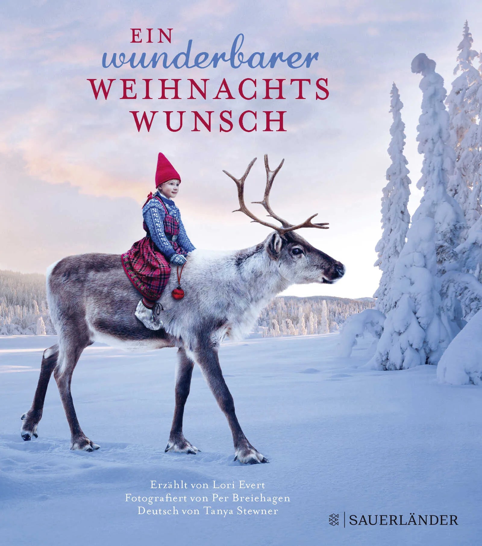 Buchcover von 'Ein wunderbarer Weihnachtswunsch Mini' - Gebundene Ausgabe von Lori Evert