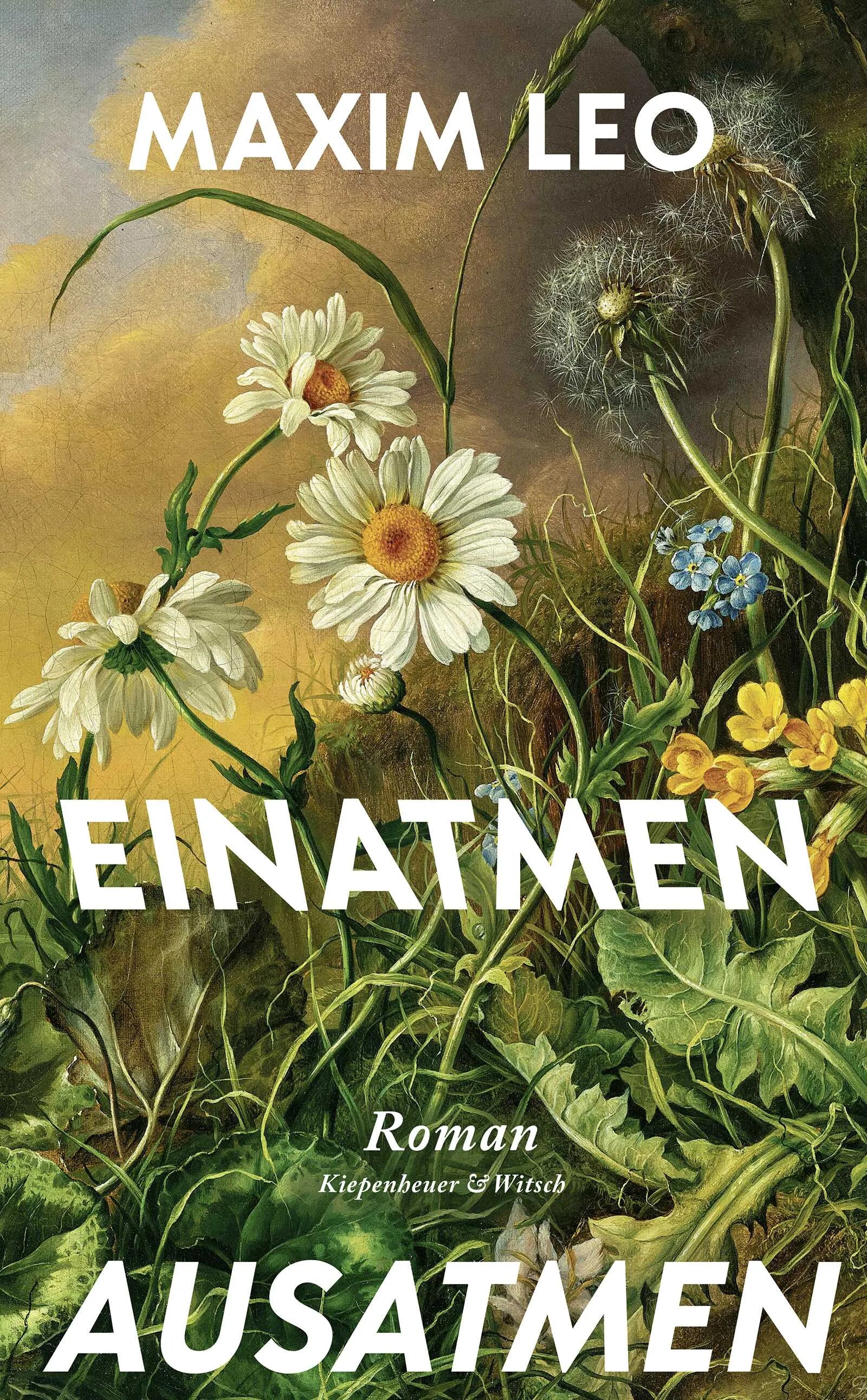 Buchcover von 'Einatmen. Ausatmen.' - Gebundene Ausgabe von Maxim Leo