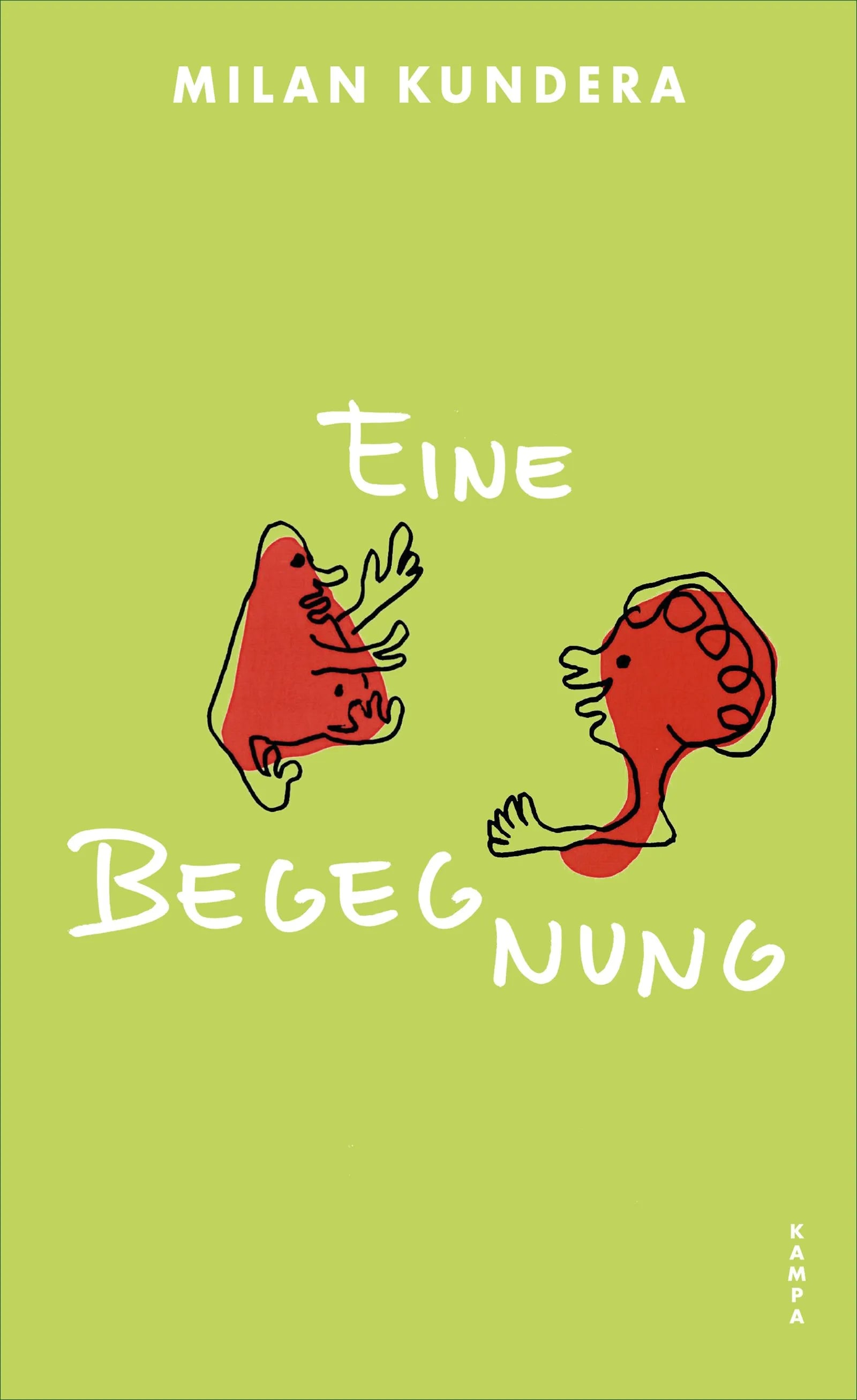 Cover: Eine Begegnung (Hardcover) von Milan Kundera