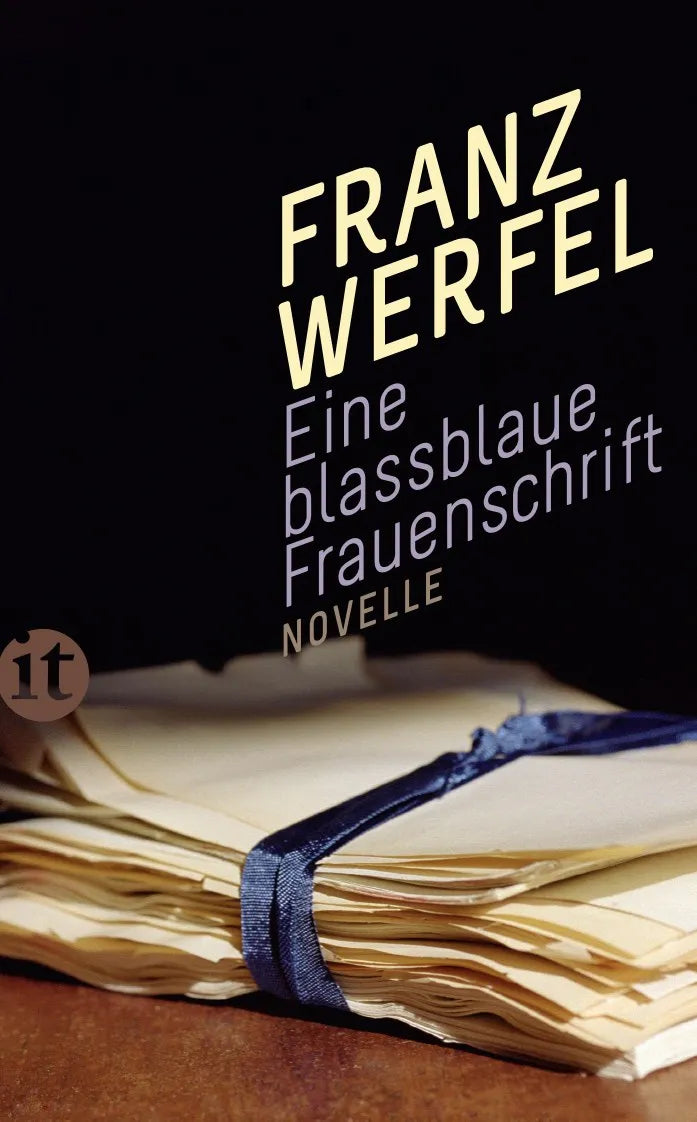 Buchcover von 'Eine blassblaue Frauenschrift' - Taschenbuch von Franz Werfel