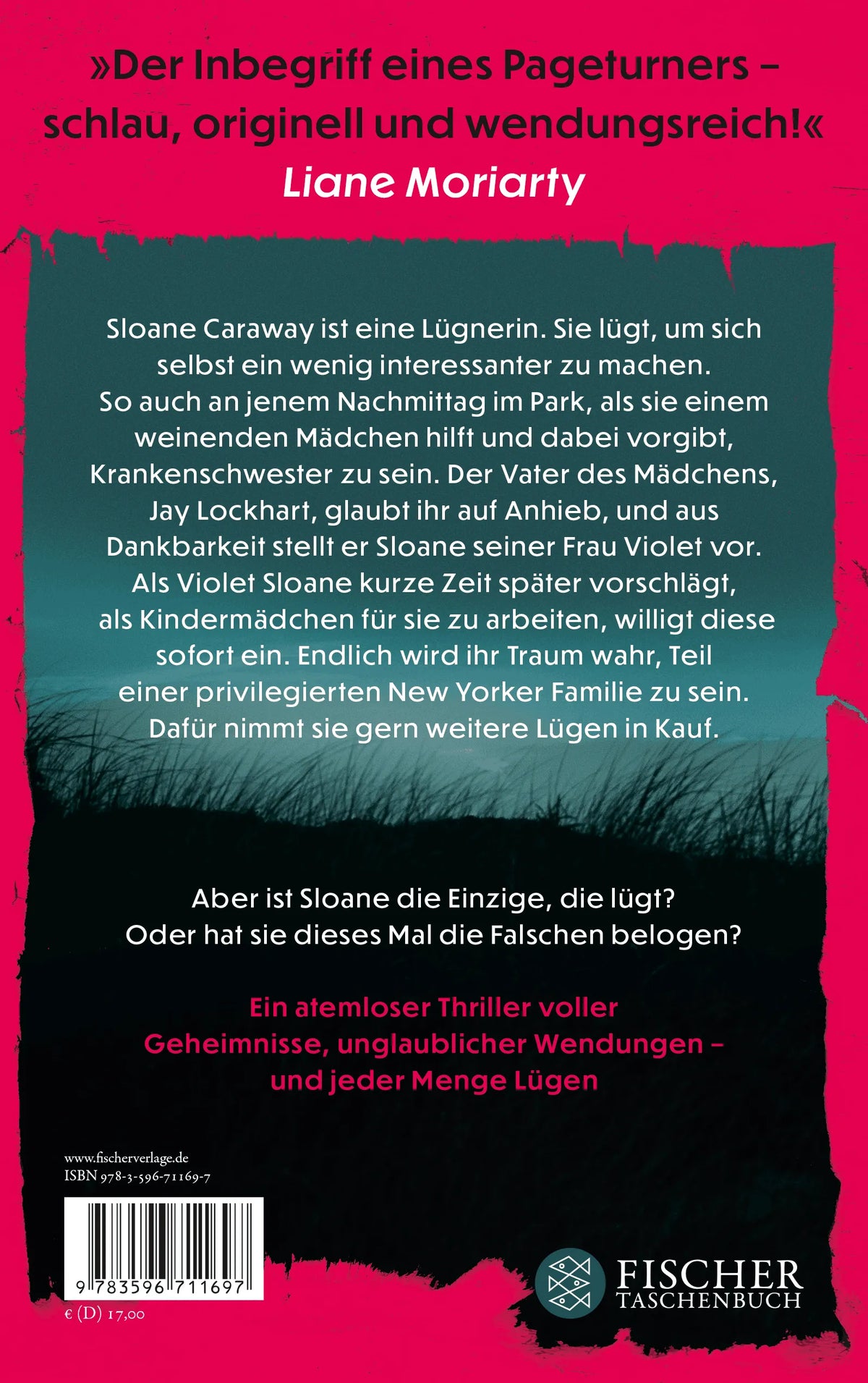Rückseite: Eine falsche Lüge – Wird es ihre letzte sein? (Paperback)