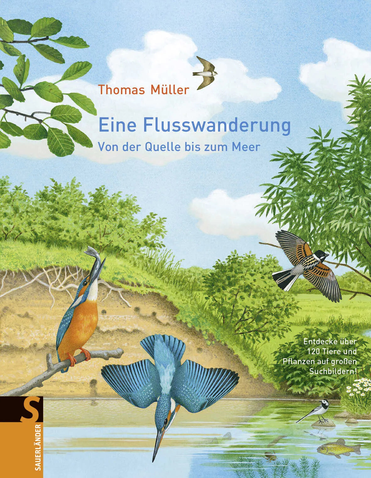 Buchcover von 'Eine Flusswanderung' - Gebundene Ausgabe von Thomas Müller