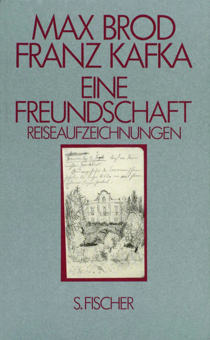 Buchcover von 'Eine Freundschaft Reiseaufzeichnungen' - Gebundene Ausgabe von Max Brod