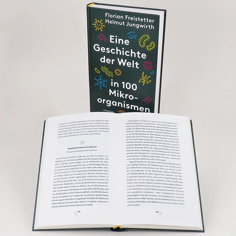 Abbildung von 'Eine Geschichte der Welt in 100 Mikroorganismen'