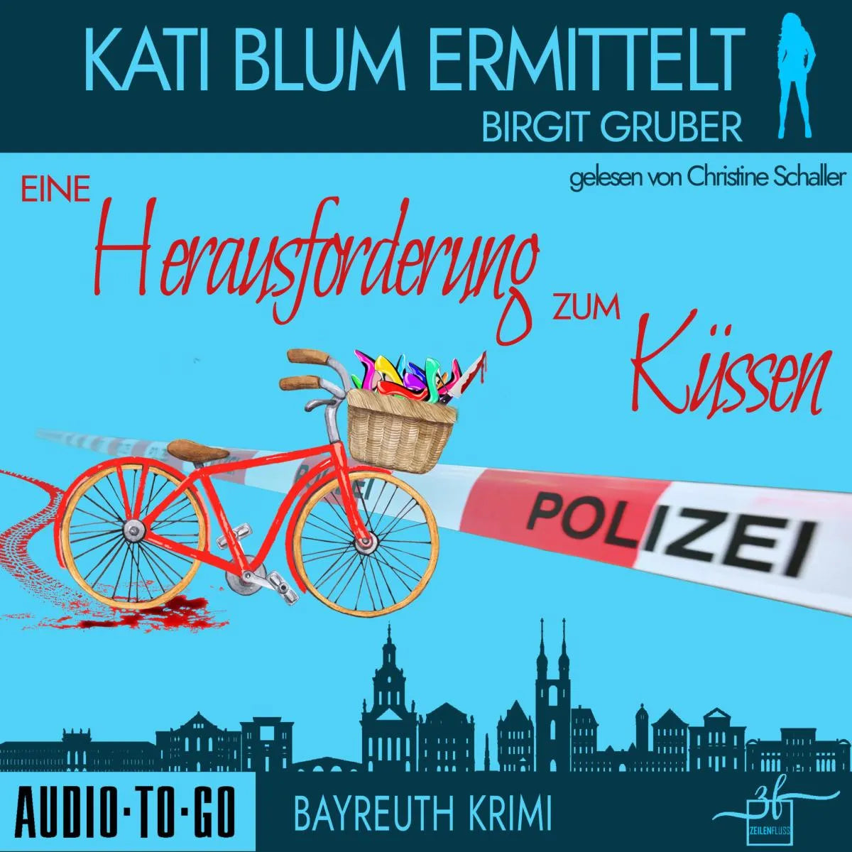 Cover: Eine Herausforderung zum Küssen (Hörbuch Download) von Birgit Gruber