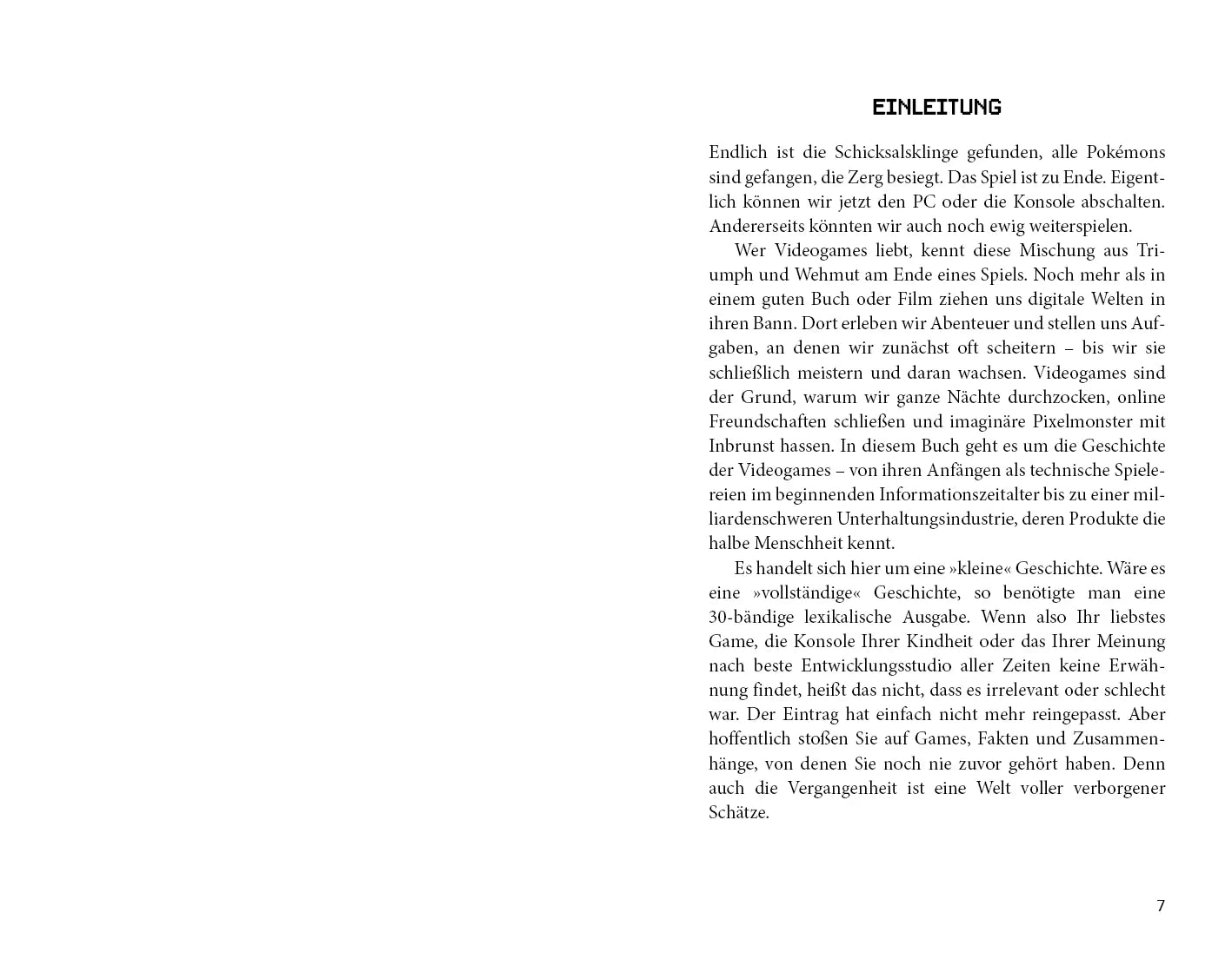 Innenansicht von 'Eine kleine Geschichte der Videogames' - Taschenbuch