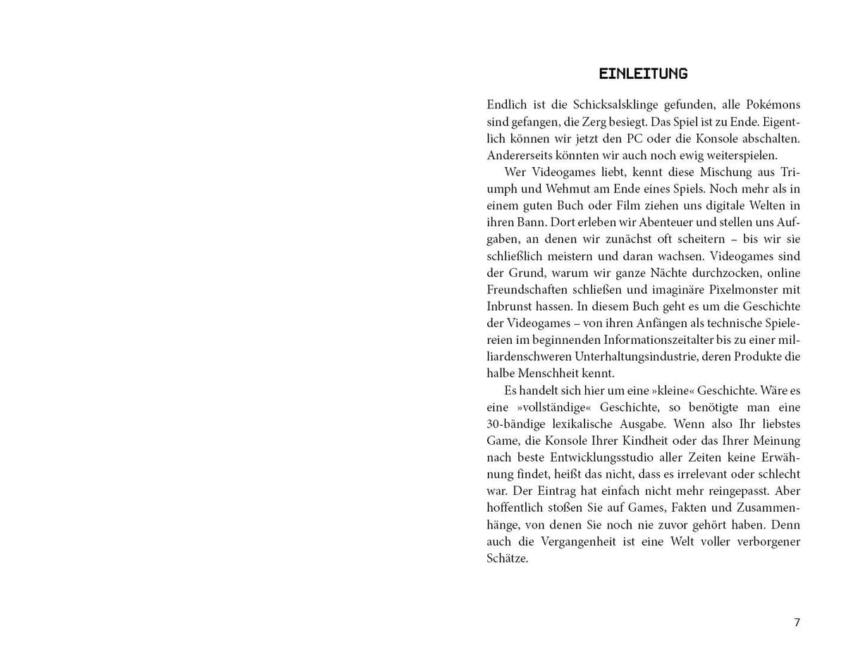 Detailansicht: Eine kleine Geschichte der Videogames (Taschenbuch)