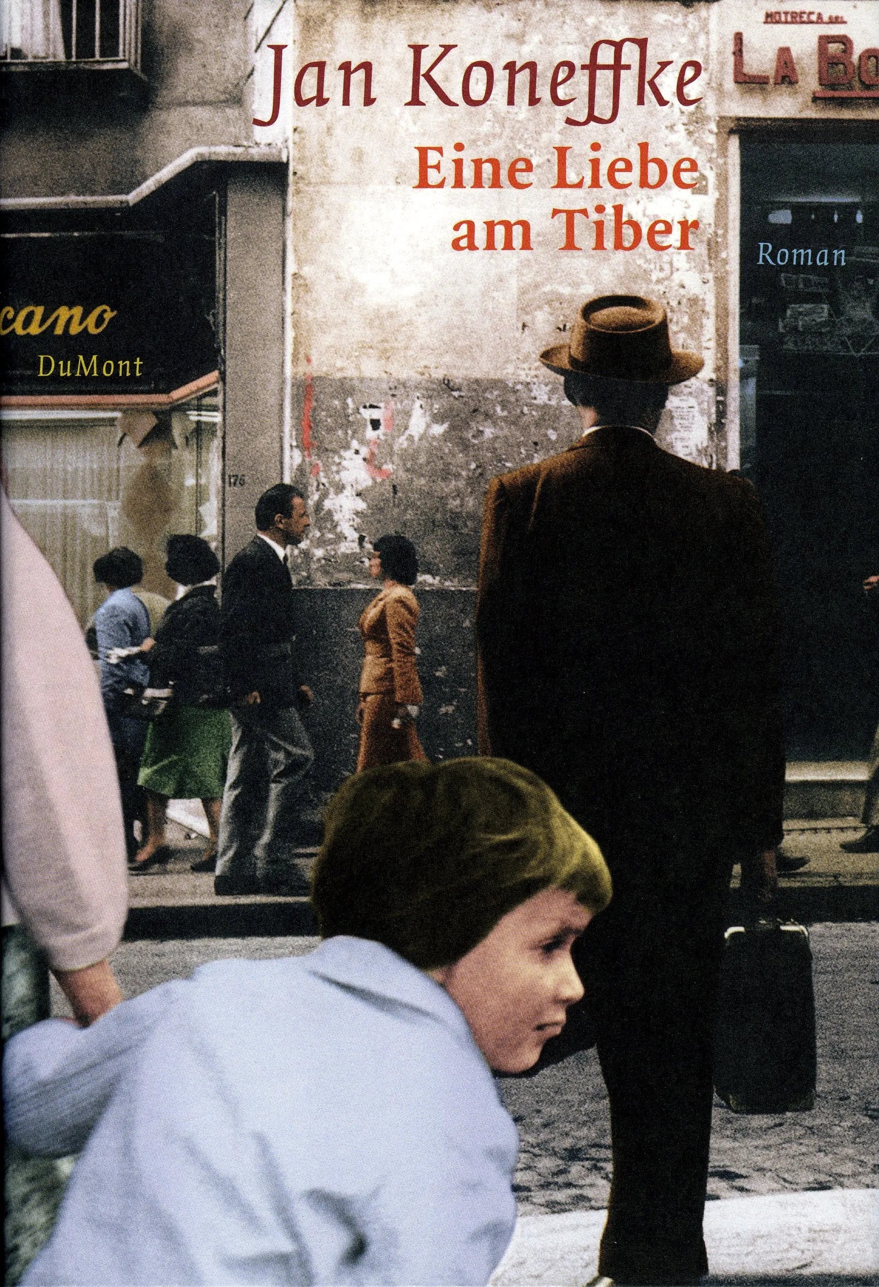 Buchcover von 'Eine Liebe am Tiber' - Gebundene Ausgabe von Jan Koneffke