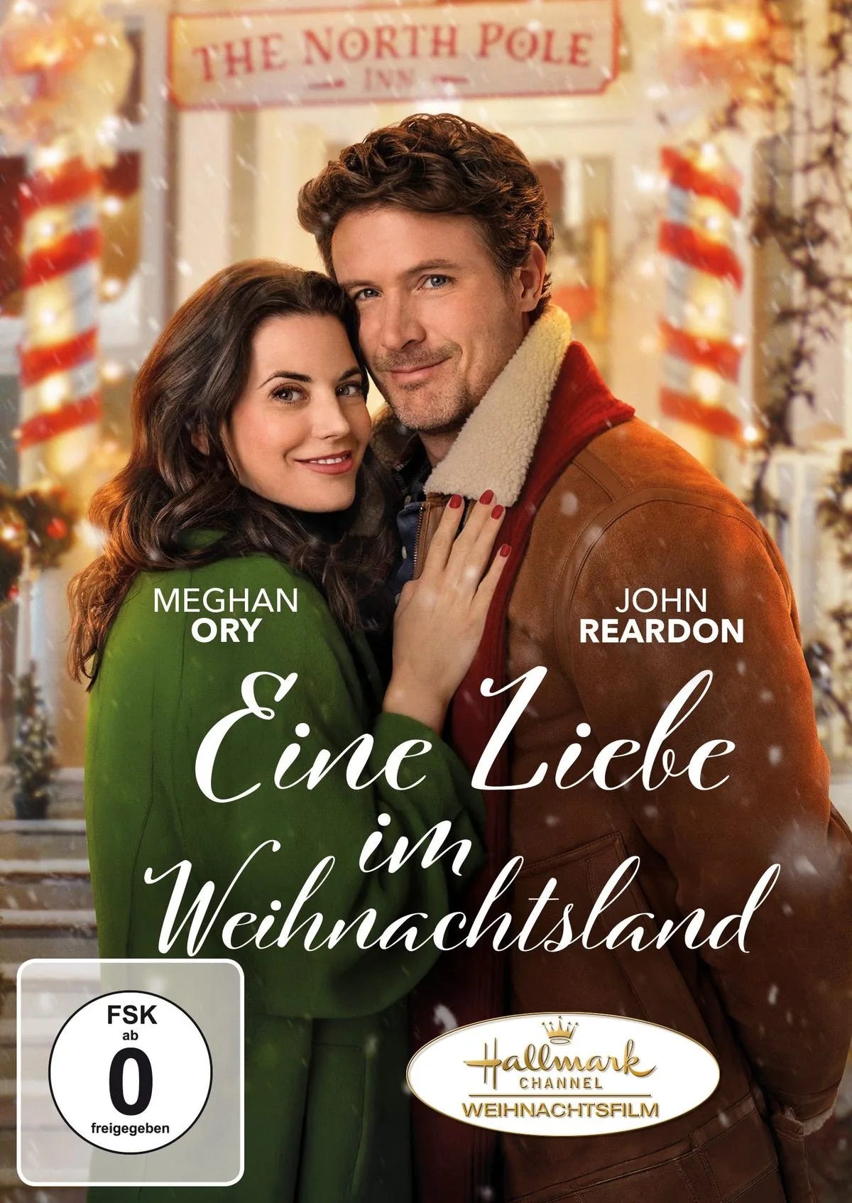 DVD-Cover: Eine Liebe im Weihnachtsland. Regie: Christie Will