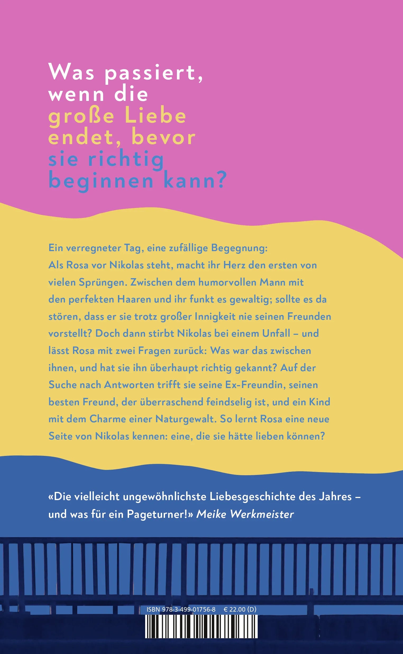 Rückseite: Eine Liebe ohne Sommer (Hardcover)