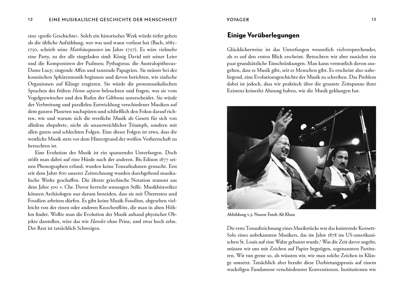 Innenansicht von 'Eine musikalische Geschichte der Menschheit' - Gebundene Ausgabe