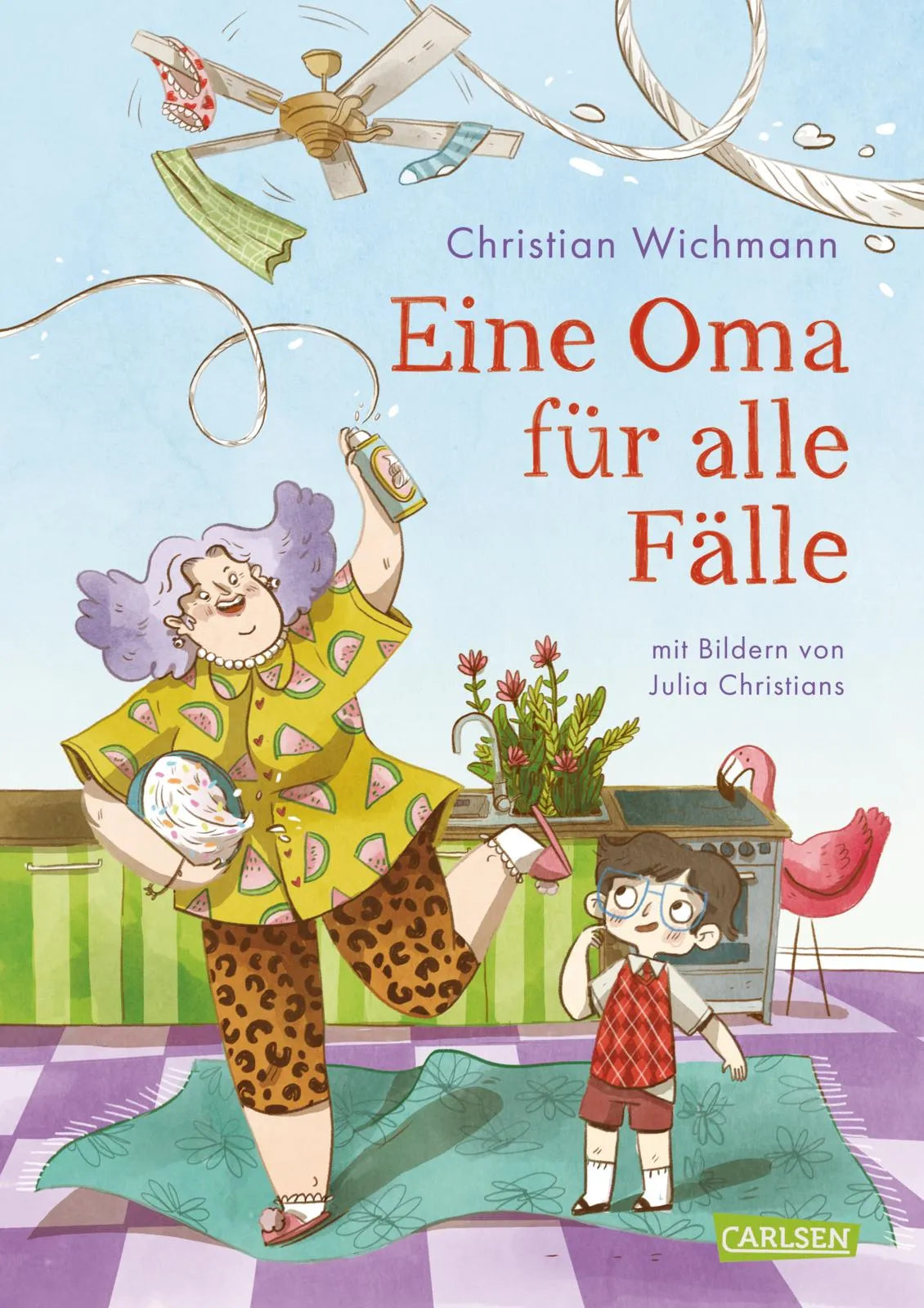 Buchcover von 'Eine Oma für alle Fälle' - Gebundene Ausgabe von Christian Wichmann