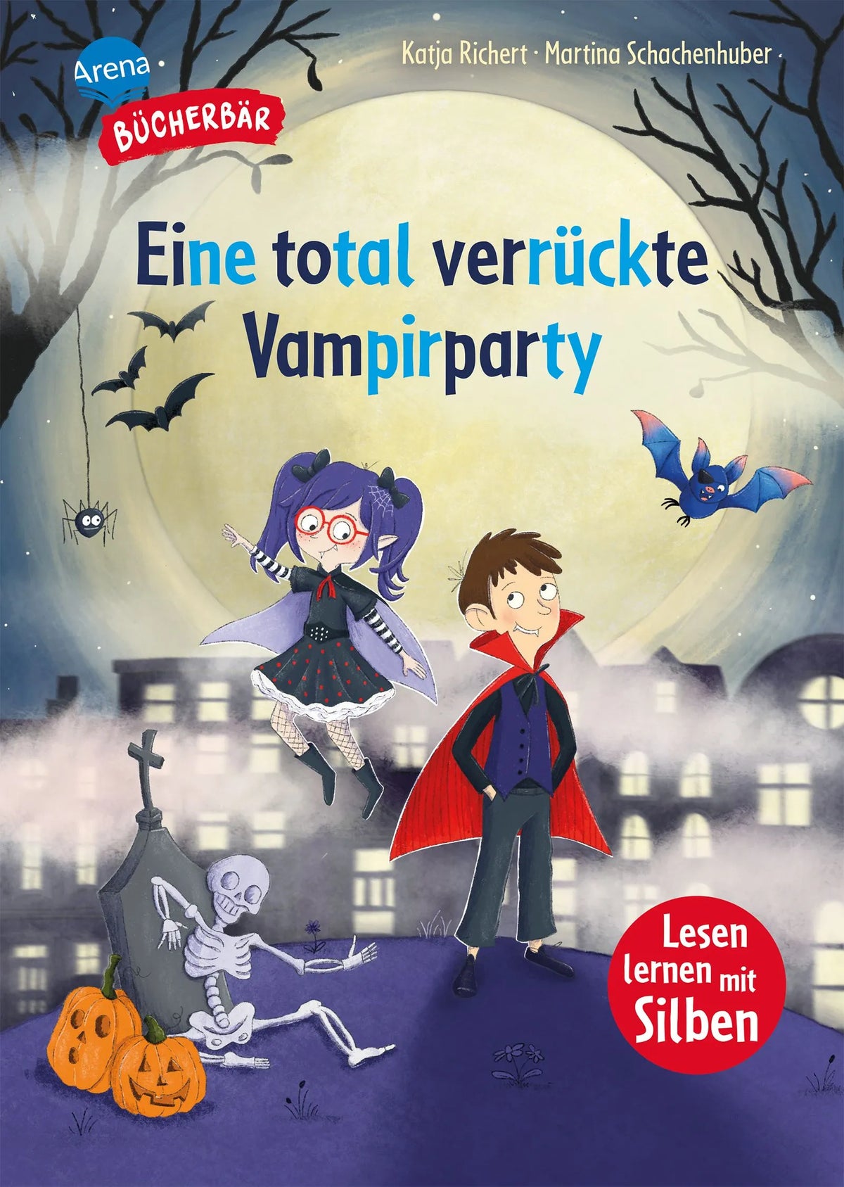 Cover: Eine total verrückte Vampirparty (Hardcover) von Katja Richert