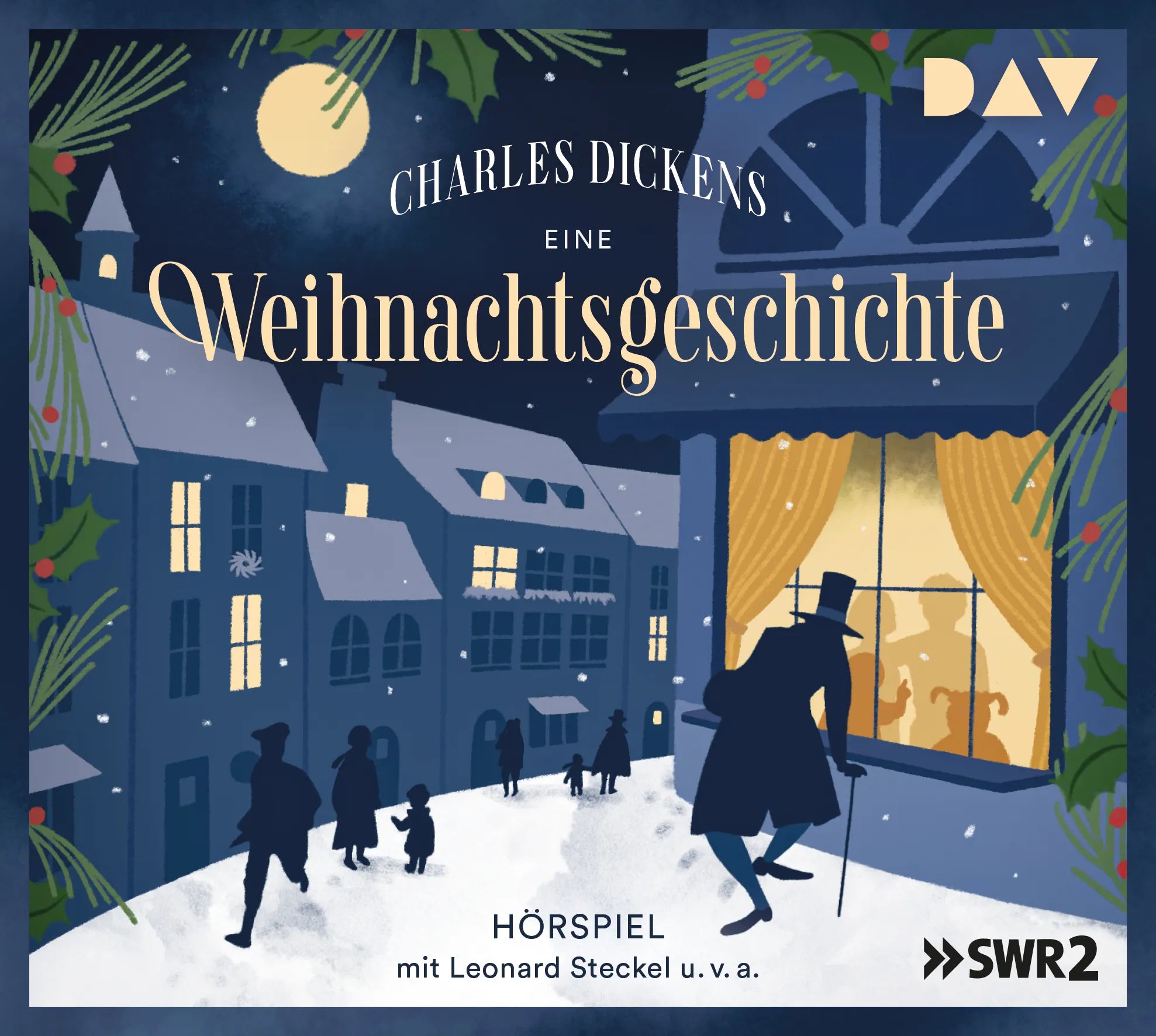 Buchcover von 'Eine Weihnachtsgeschichte' - Hörbuch (CD) von Charles Dickens