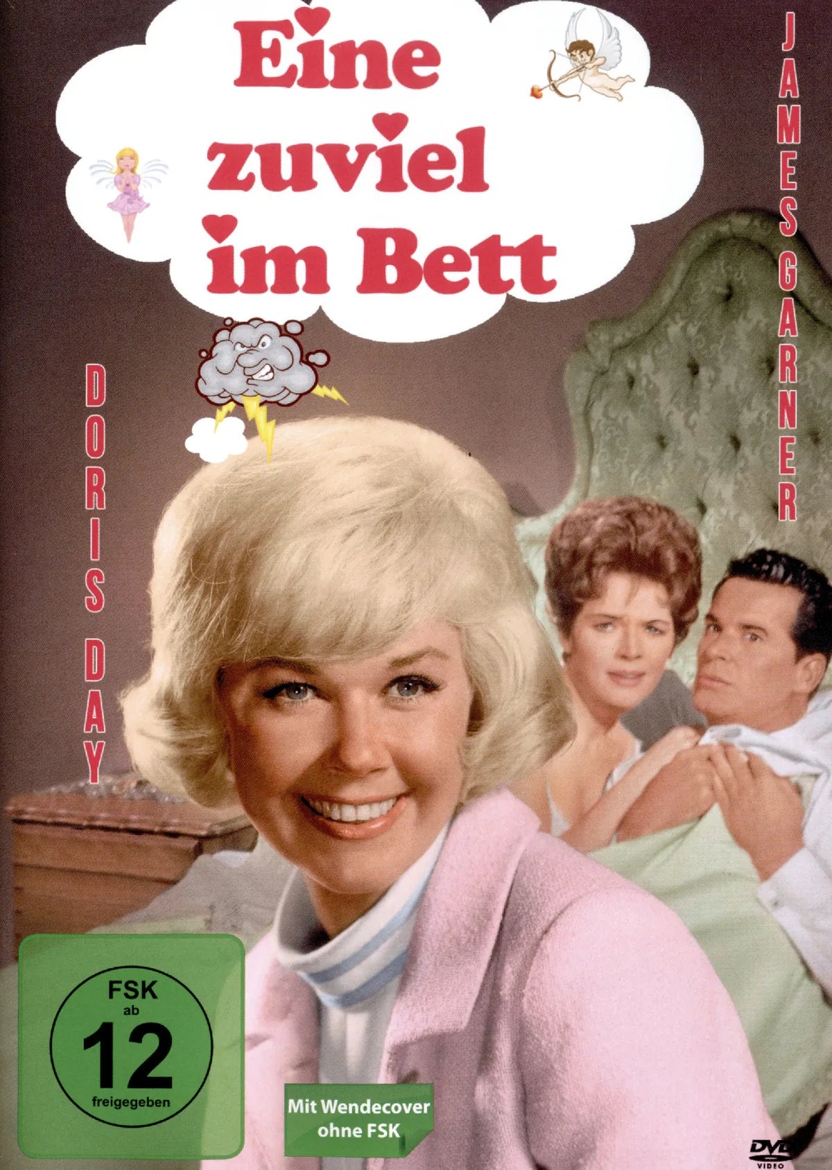 Eine zuviel im Bett - DVD