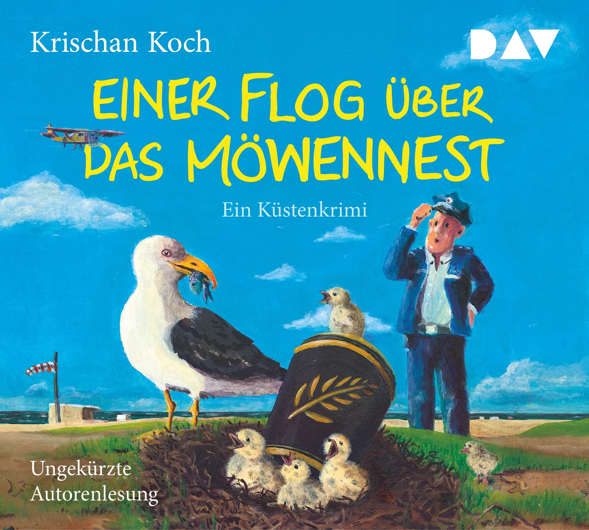 Buchcover von 'Einer flog über das Möwennest. Ein Küstenkrimi' - Hörbuch (CD) von Krischan Koch