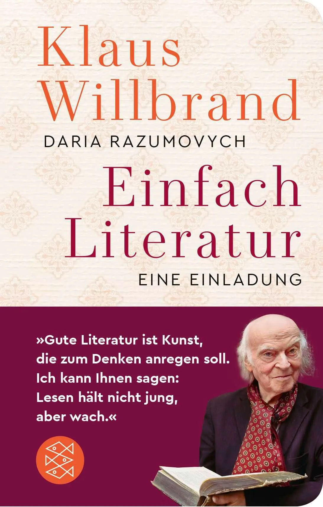Cover: Einfach Literatur (Hardcover) von Klaus Willbrand
