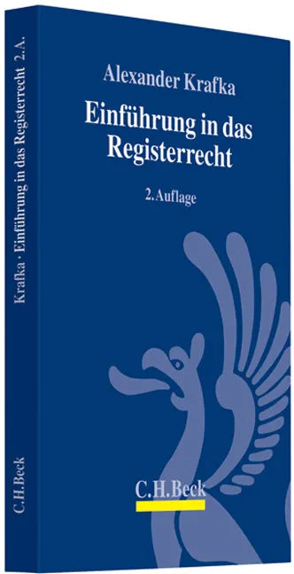 Buchcover von 'Einführung in das Registerrecht' - Taschenbuch von Alexander Krafka