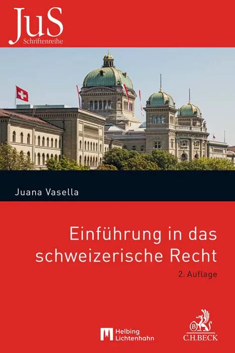 Buchcover von 'Einführung in das schweizerische Recht' - Taschenbuch von Juana Vasella