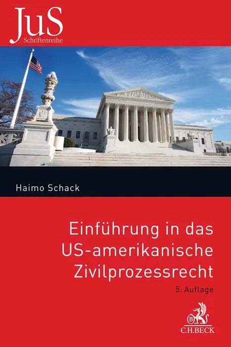 Buchcover von 'Einführung in das US-amerikanische Zivilprozessrecht' - Taschenbuch von Haimo Schack