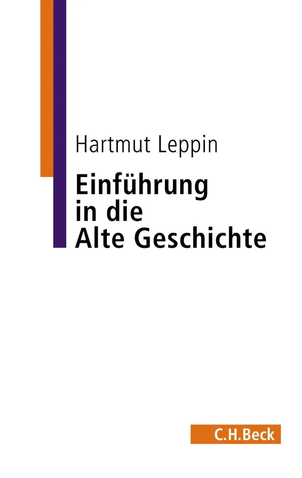 Buchcover von 'Einführung in die Alte Geschichte' - Taschenbuch von Hartmut Leppin