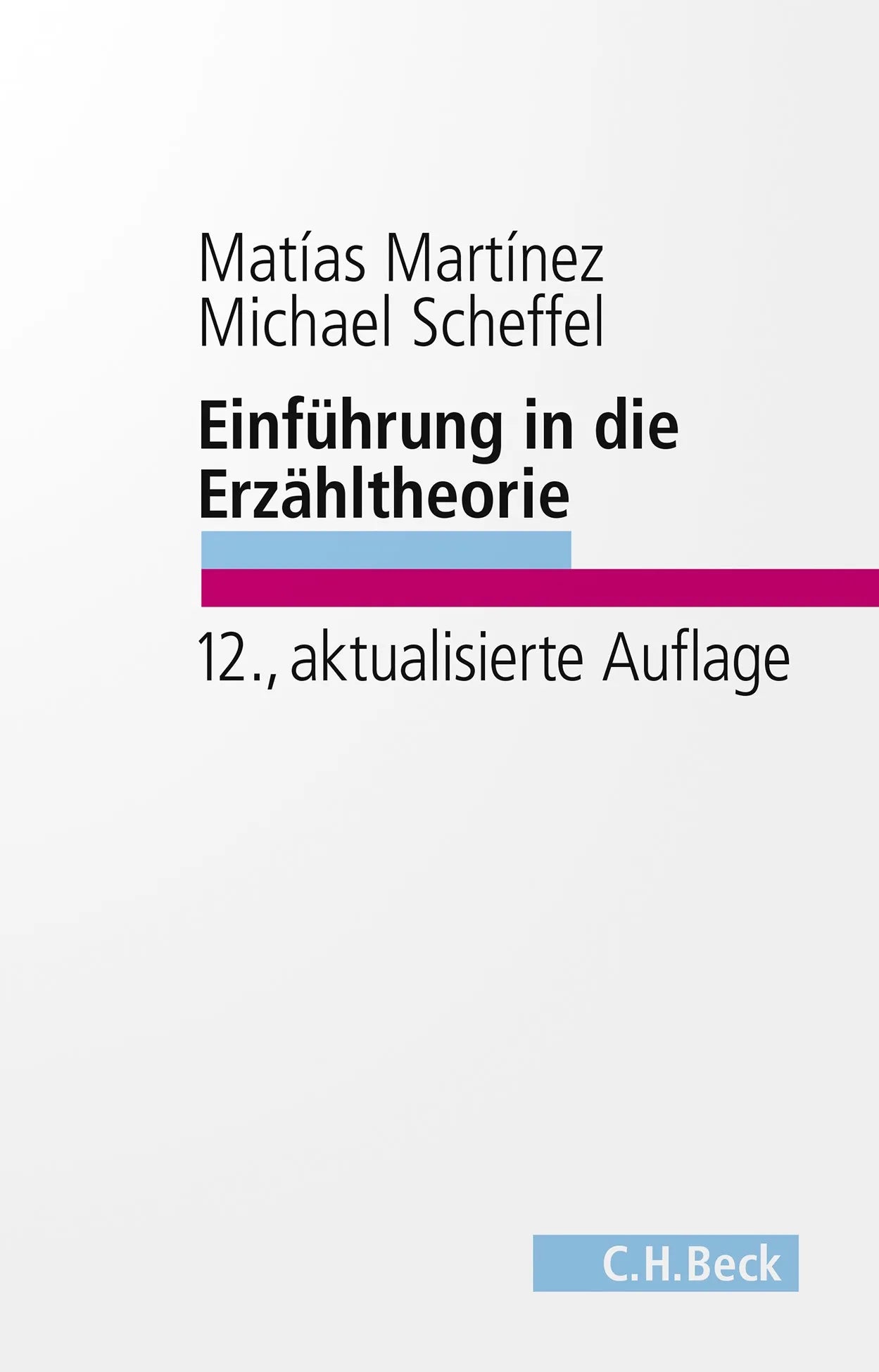 Buchcover von 'Einführung in die Erzähltheorie' - Taschenbuch von Matías Martínez