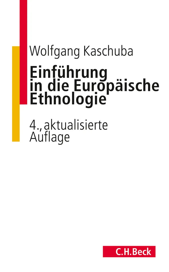 Buchcover von 'Einführung in die Europäische Ethnologie' - Taschenbuch von Wolfgang Kaschuba