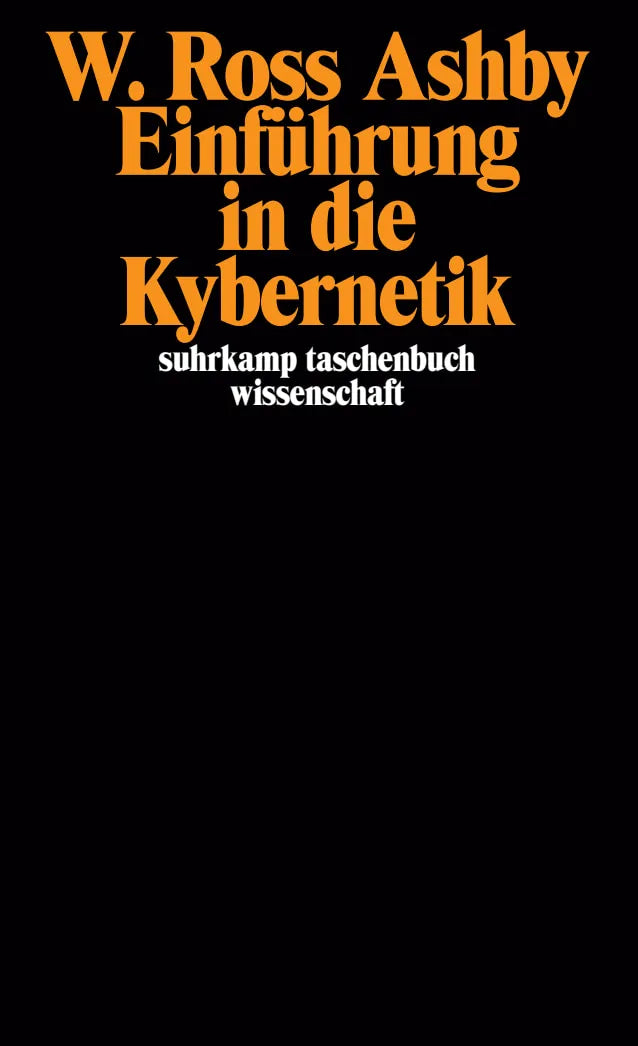 Buchcover von 'Einführung in die Kybernetik' - Taschenbuch von W. Ross Ashby