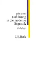 Buchcover von 'Einführung in die moderne Linguistik' - Taschenbuch von John Lyons
