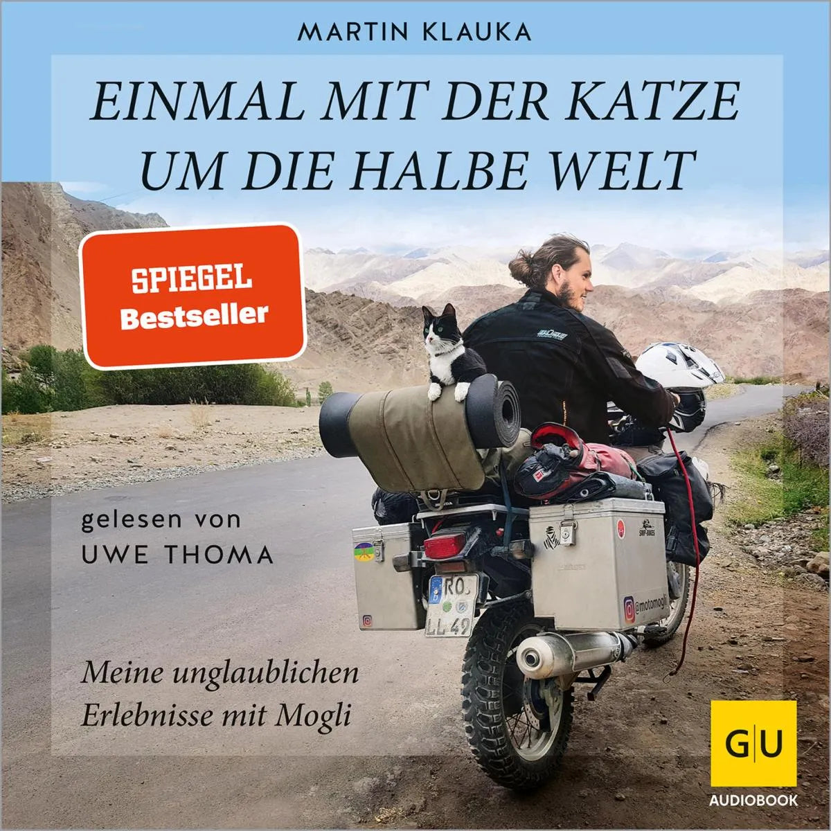 Cover: Einmal mit der Katze um die halbe Welt (Hörbuch Download) von Martin Klauka