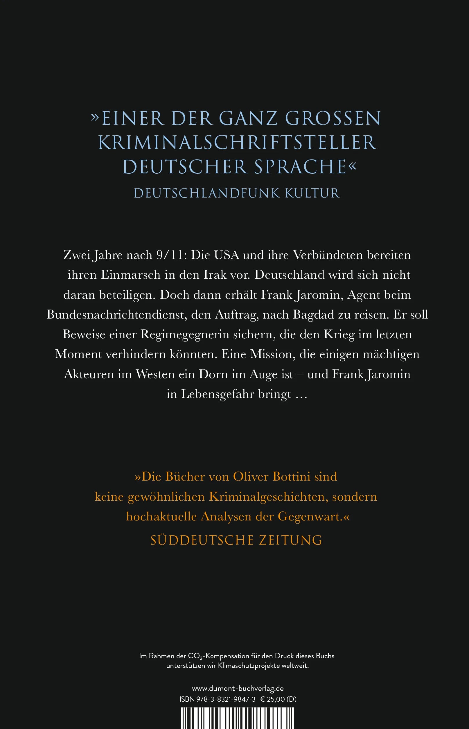 BuchrÃ¼ckseite von 'Einmal noch sterben' mit Klappentext - Gebundene Ausgabe
