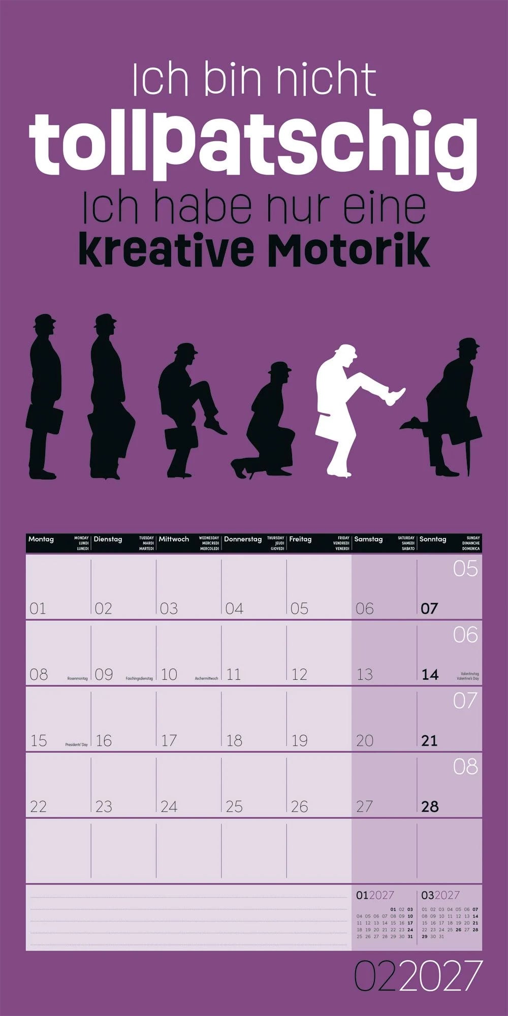 Einspruch Kalender 2027 - 30x30 - Art12 – Ansicht