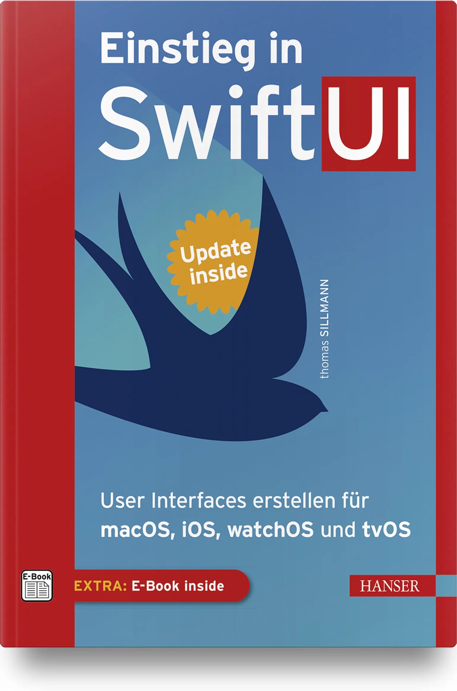 Buchcover von 'Einstieg in SwiftUI' - Gebundene Ausgabe von Thomas Sillmann