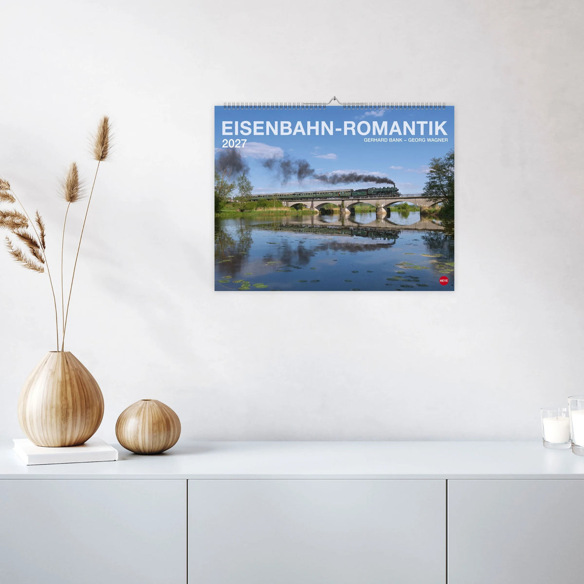 Eisenbahn-Romantik Posterkalender 2027 – Ansicht