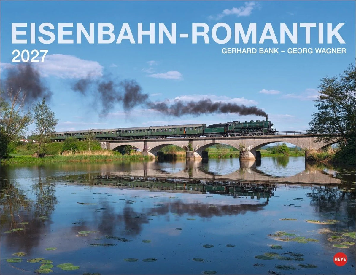 Wandkalender: Eisenbahn-Romantik Posterkalender 2027