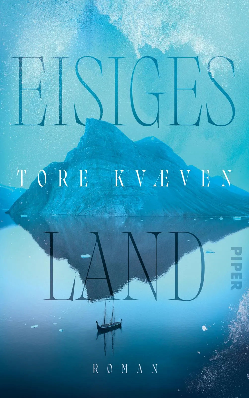 Buchcover von 'Eisiges Land' - Gebundene Ausgabe von Tore Kvæven