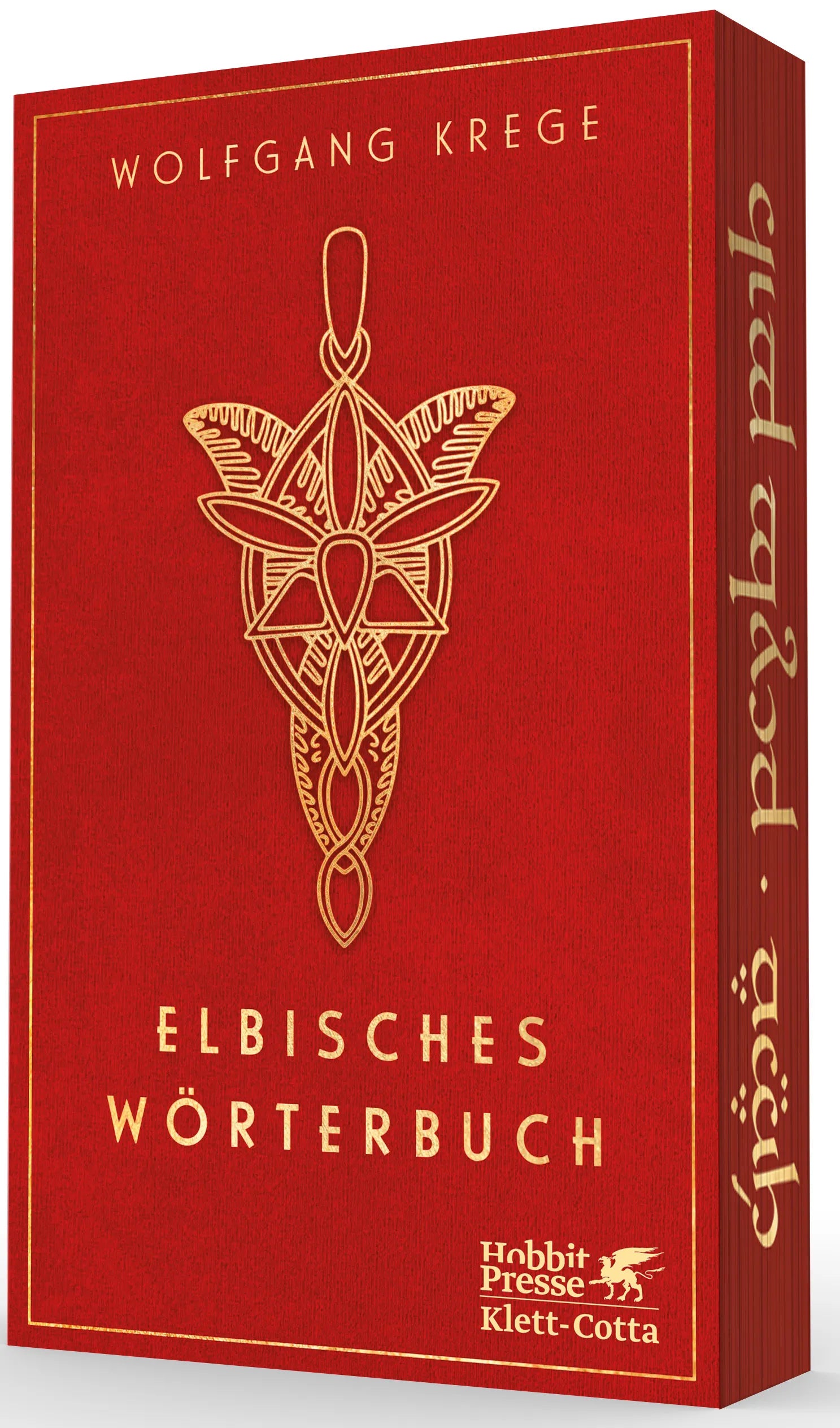 Buchcover von 'Elbisches Wörterbuch' - Taschenbuch von Wolfgang Krege