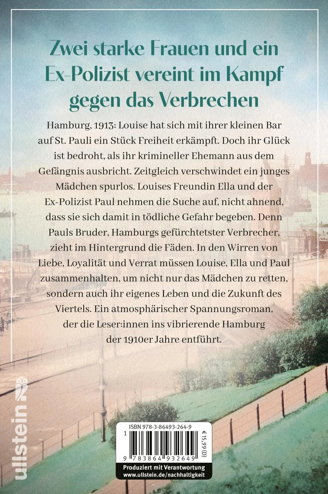 Rückseite: Elbnächte. Schatten über St. Pauli (Paperback)