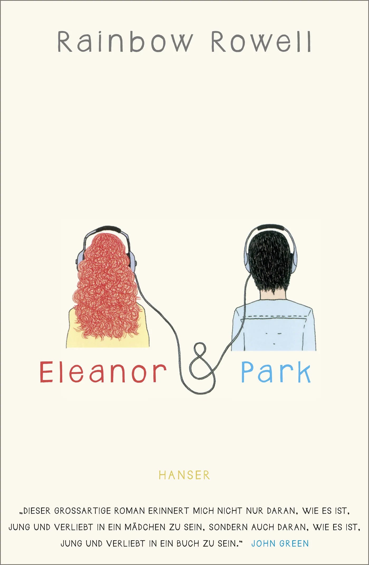 Buchcover von 'Eleanor & Park' - Gebundene Ausgabe von Rainbow Rowell