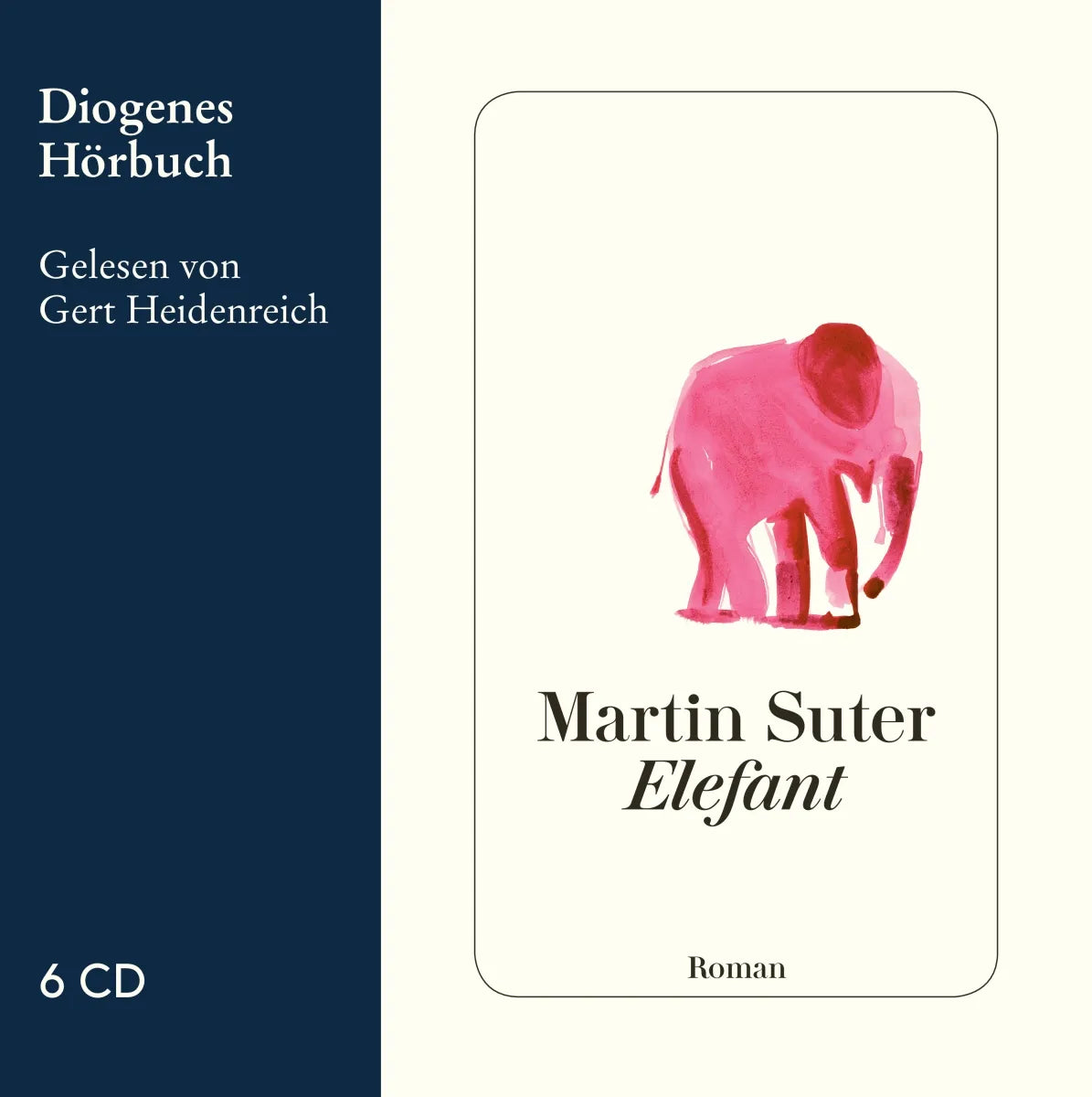 Buchcover von 'Elefant' - Hörbuch (CD) von Martin Suter
