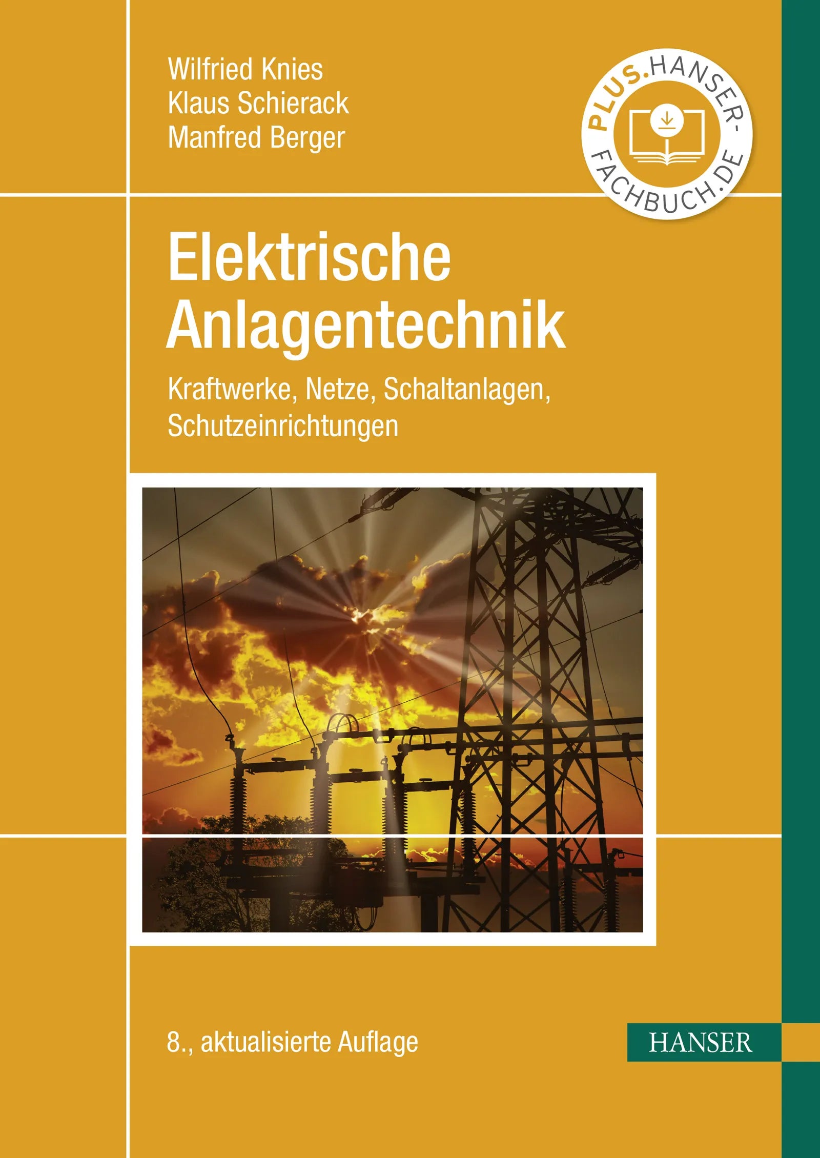 Cover: Elektrische Anlagentechnik (E-Book) von Wilfried Knies