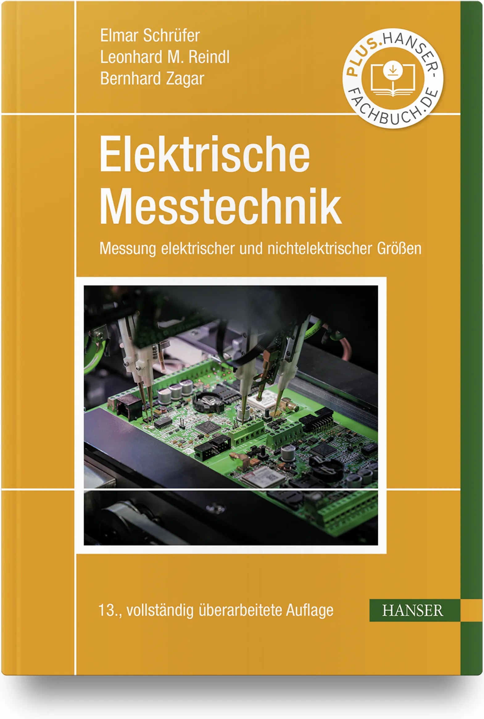 Buchcover von 'Elektrische Messtechnik' - Gebundene Ausgabe von Elmar Schrüfer